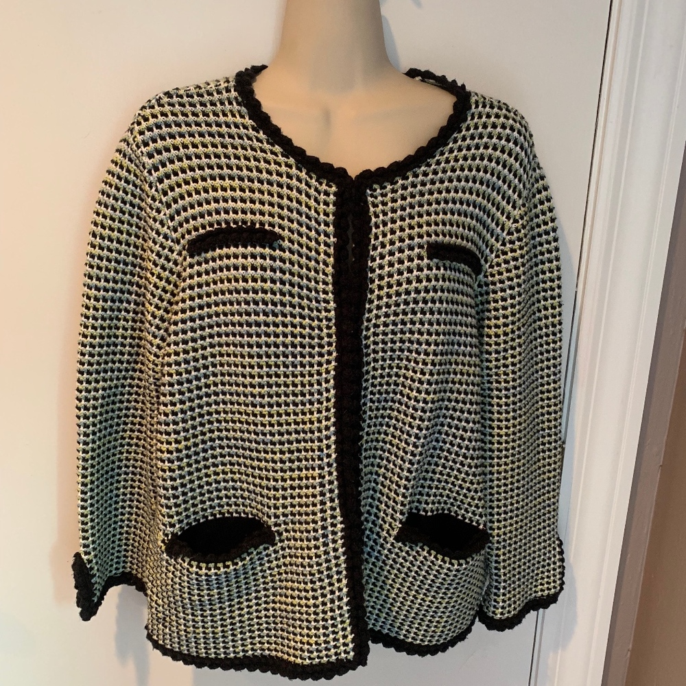 Brooks Brothers cotton knit jacket/blazer